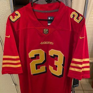 Christian McCaffrey San Francisco 49ers Nike Vapors Limited Jersey